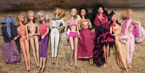 Lotto bambole barbie anni - bambole,