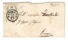 1854 Lombardo Veneto - Piego