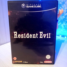 RESIDENT EVIL 1 REBITRH NINTENDO GAMECUBE PAL ITALIANO TRIANGOLO BLU COME NUOVO