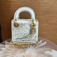 Authentic Dior Lady Dior White