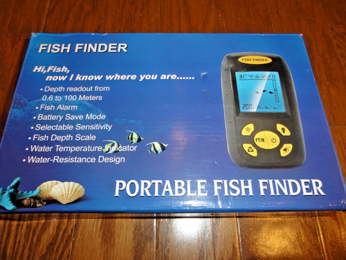 Fish finder portatile lcd - portatile,