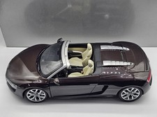 Audi R8 Spyder Marrone Tek 1:18 Kyosho Dealer Edition In Box