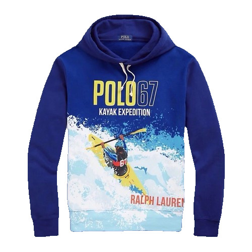 Felpa con cappuccio polo ralph - felpa,