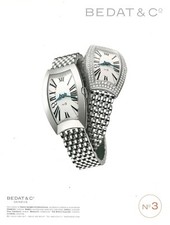 BEDAT & C°  N.3  Pubblicita'  2006  1 Pagina originale OROLOGIO 