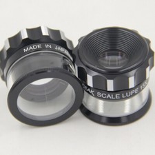 Lente d'ingrandimento portatile 15x scala PEAK 2016-15X originale con scala standard