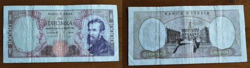 Banconota 10000 lire - banconota, da