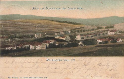Markneukirchen veduta di - ak,