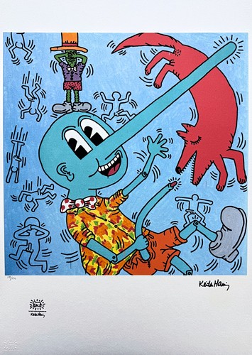Keith haring pinocchio - keith,