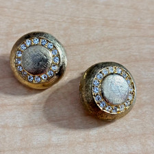 Orecchini Vintage Tono Oro