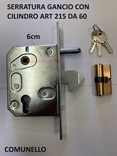 SERRATURA A GANCIO PER
