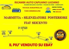 Marmitta posteriore lancia - marmitta,
