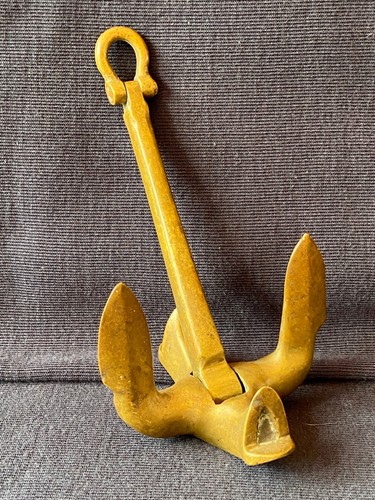 Ancora fermacarte bronzo - ancora,