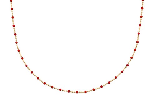 Collana catena placcato oro - catena,