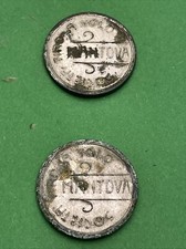 2 GETTONE SOCIETA' TIRO AL VOLO - MANTOVA