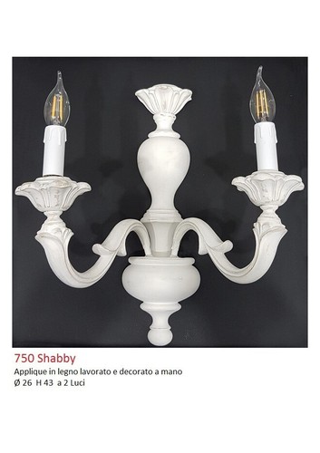 Applique legno luci - legno,