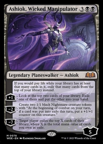 Ashiok wicked manipulator - wicked, ~