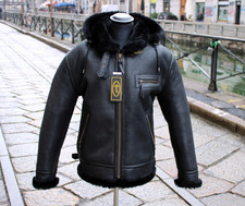 Giubbotto pelle montone