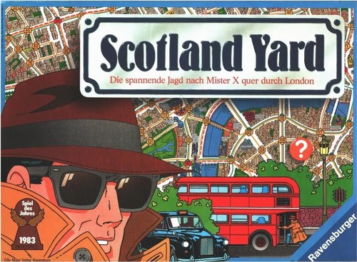 Scotland yard ravensburger - scotland,