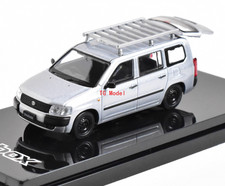 TG HobbyJapan 1:64 argento TOYOTA Probox mini van modello sportivo auto in metallo pressofuso