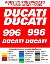 Adesivi Ducati 996 Kit moto superbike sport decals stickers corse race