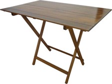 VivaGarden Tavolo da Giardino Pic-Nic 60x100 in Legno cm 60x100 Marrone