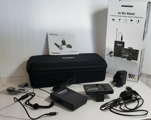 Sistema wireless samson mic - go,