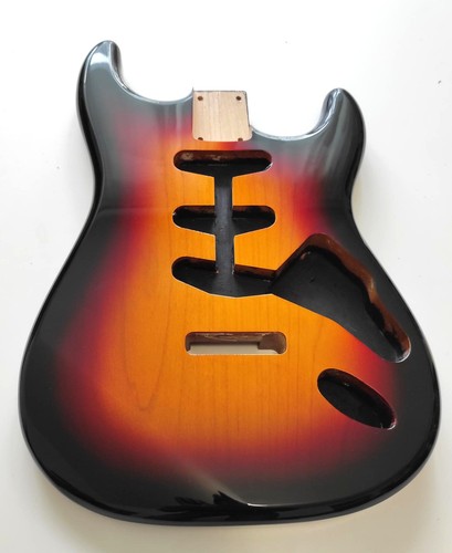 Corpo stratocaster sunburst - stratocaster, 3