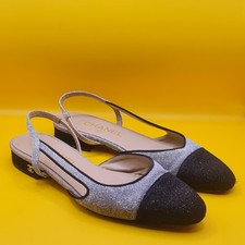 Chanel sandalo nero - e, argento