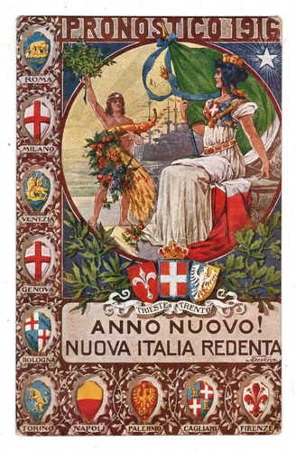Cartolina nuova italia - "cartolina,