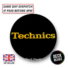 Technics Slipmat Nero con Logo