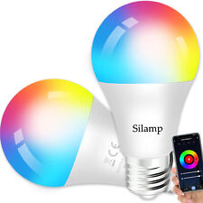 Lampadina WiFi Intelligente LED Smart Multicolor E27 9W Compatibile Alexa Googl