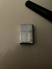 zippo vintage- color argento- tipo Venezia - usato ottimo stato 