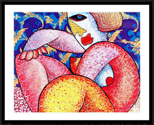 ENRICO BAJ - SERIGRAFIA 
