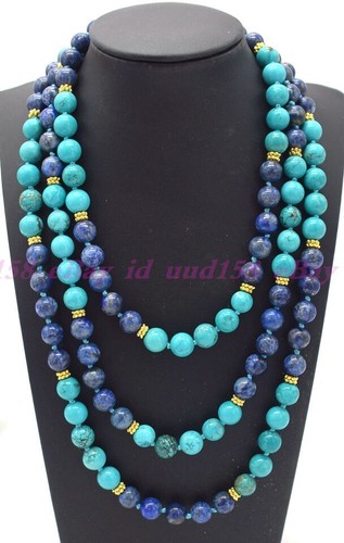 Collana perle pietre preziose