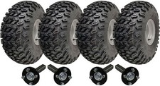 22x11.00-8 Doppio Asse Utilità Atv Quad Rimorchio Kit Ruote Assi Capacità