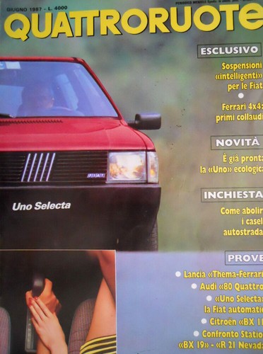 Quattroruote 380 1987 nuova - 380,