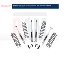 Kit Rialzo 2.5" compatibile con Jeep Wrangler JK 4 Porte (2007-2018), Rough C...