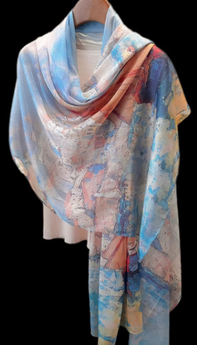 Sciarpa donna grande - , 100%