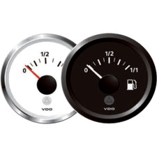 Indicatore livello carburante - VDO, 52mm, 3-180 ohm, Range 0-1/1, 12/24v