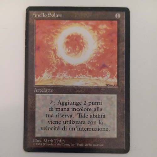 Anello solare ita - magic, mtg 