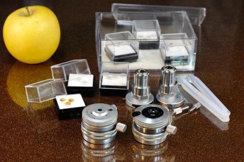Microscopio accessori antichi - microscopio,