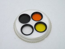 Vintage Sigma 22.5mm Filter Set – ND4X, Normal, Y52, O56 Rare Sizes - Japan