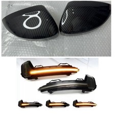 TIGUAN SPECCHIETTI CALOTTE RETROVISORI CARBONIO FRECCE DINAMICHE