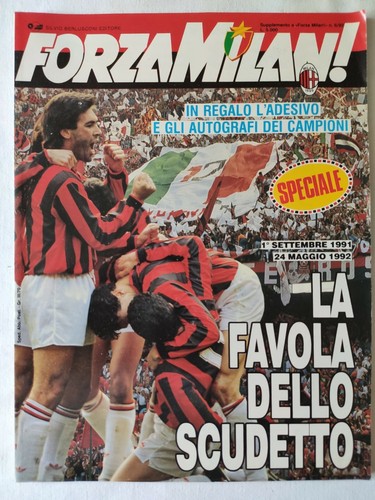 Forza milan giugno 1992 - 6, +