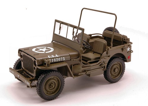 Modellino auto jeep willys - modellino,