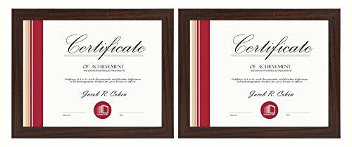 Cornice 5x11 noce diploma - 8,5x11,