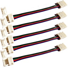 5x 10mm RGB LED Rapido 10cm-1m