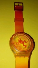 Swatch Watch Scuba 200 Loomi LUMINOSA SDJ901 watch 1997 vintage orange FROG