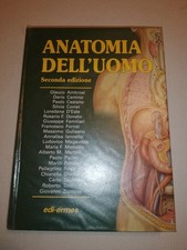 ANATOMIA DELL'UOMO SECONDA EDIZIONE PAOLO CASTANO & DONATO EDI ERMES 2008