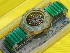 Swatch Scuba MINT DROPS -